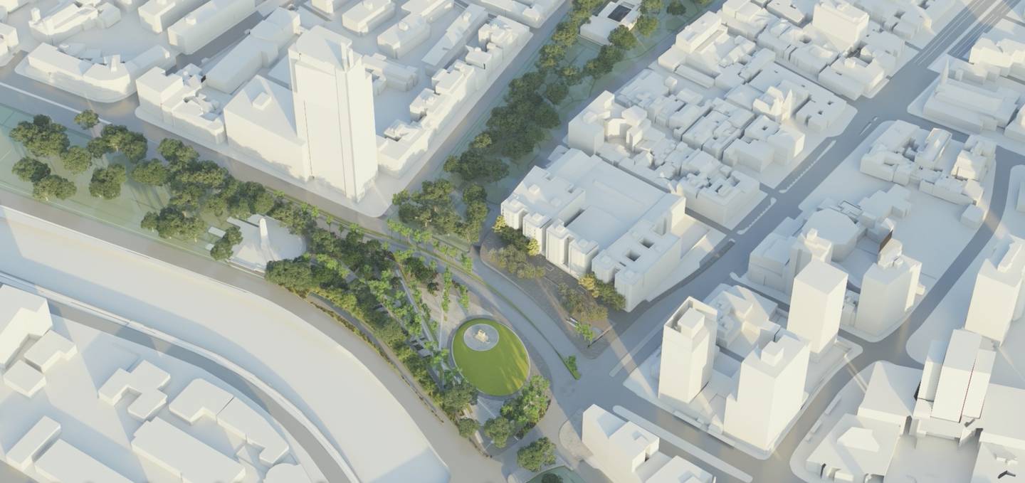 Plaza Italia tendrá un monumento a Gabriela Mistral en el marco del proyecto Nueva Alameda